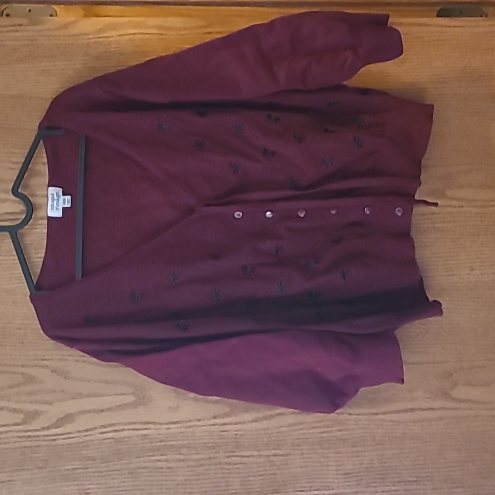 Unique Vintage Cropped Cardigan